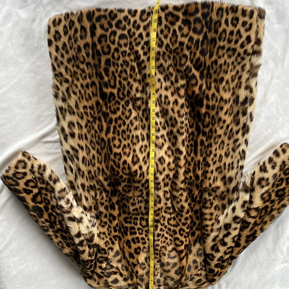 Authentic Leopard Print coat with appraisal - Picture 3 of 16